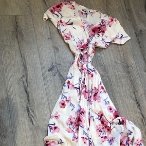 Ankle length Forever 21 wrap dress